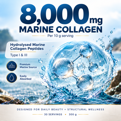 Mivikare Advanced Marine Collagen Peptides Powder 300g
